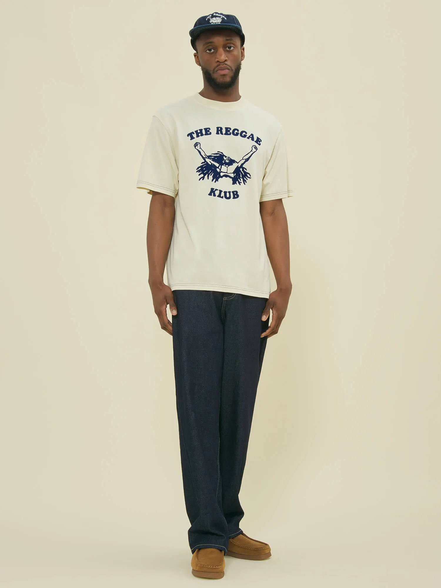 REGGAE KLUB TEE - RICE sold by Nicholas Daley product image thumbnail 4