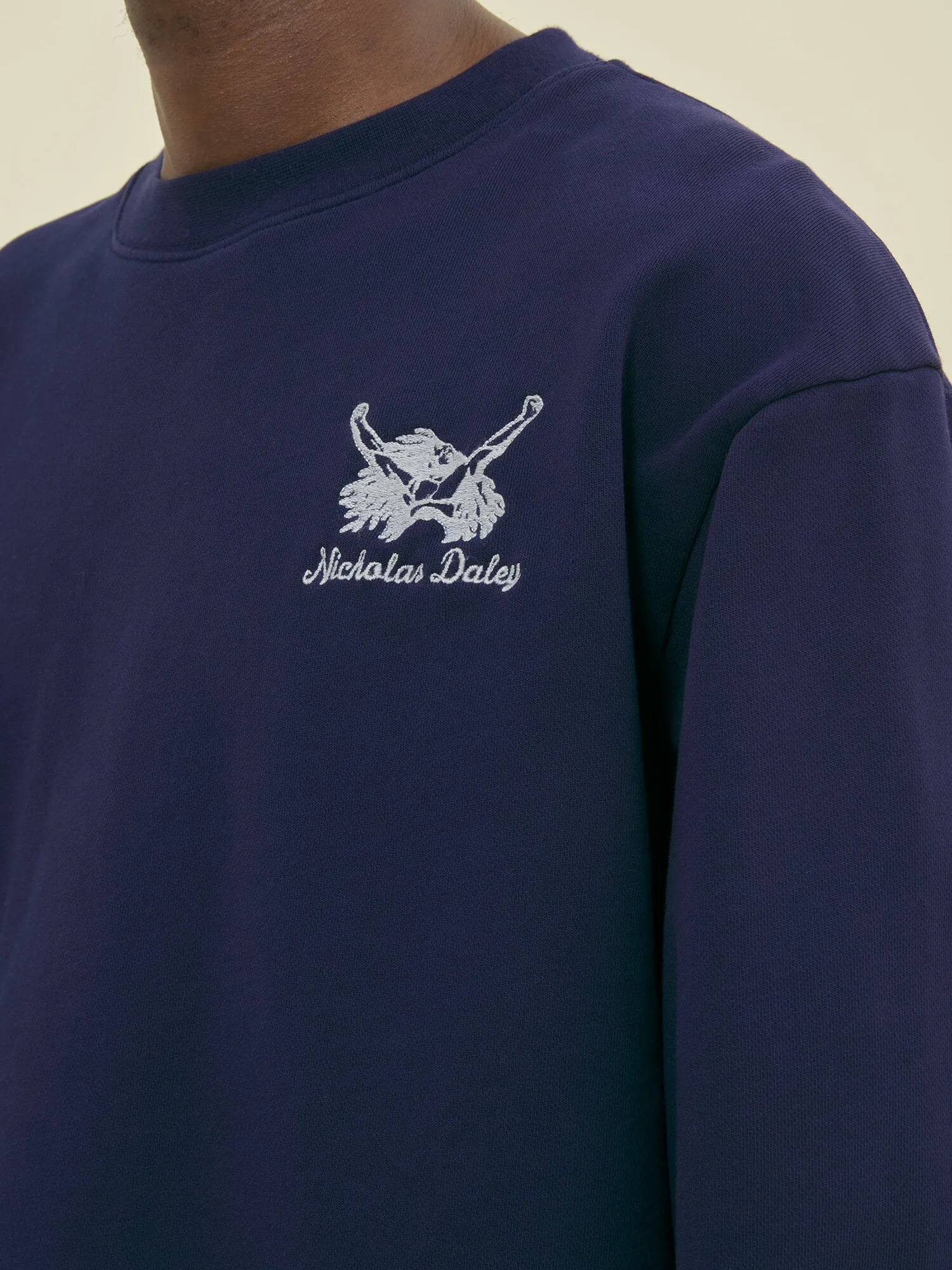 REGGAE KLUB SWEATSHIRT - MIDNIGHT sold by Nicholas Daley product image thumbnail 4