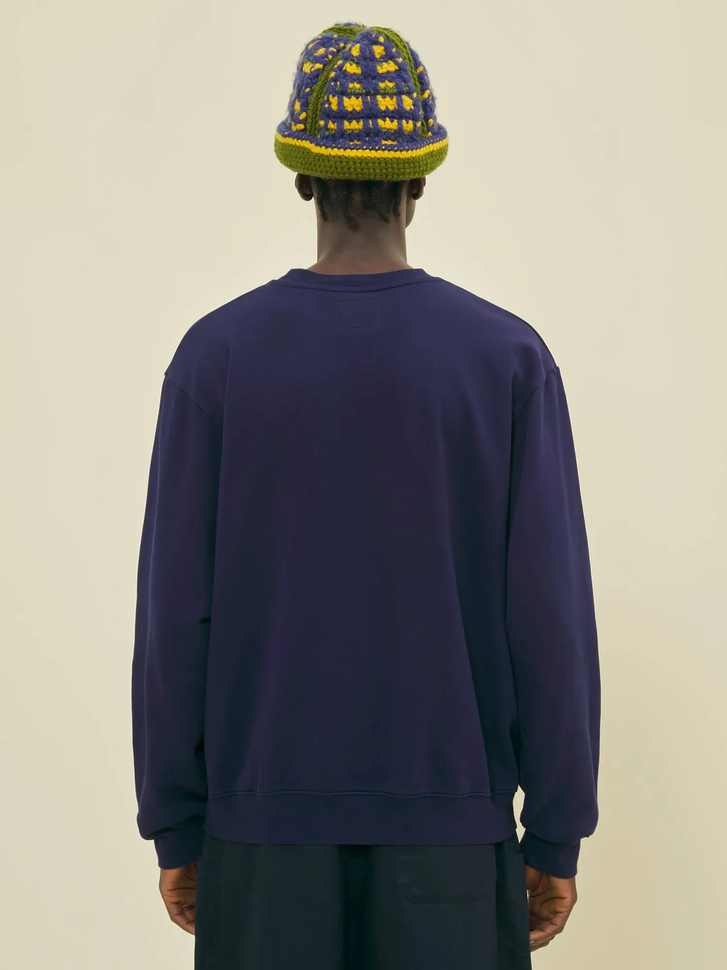 REGGAE KLUB SWEATSHIRT - MIDNIGHT sold by Nicholas Daley product image thumbnail 2