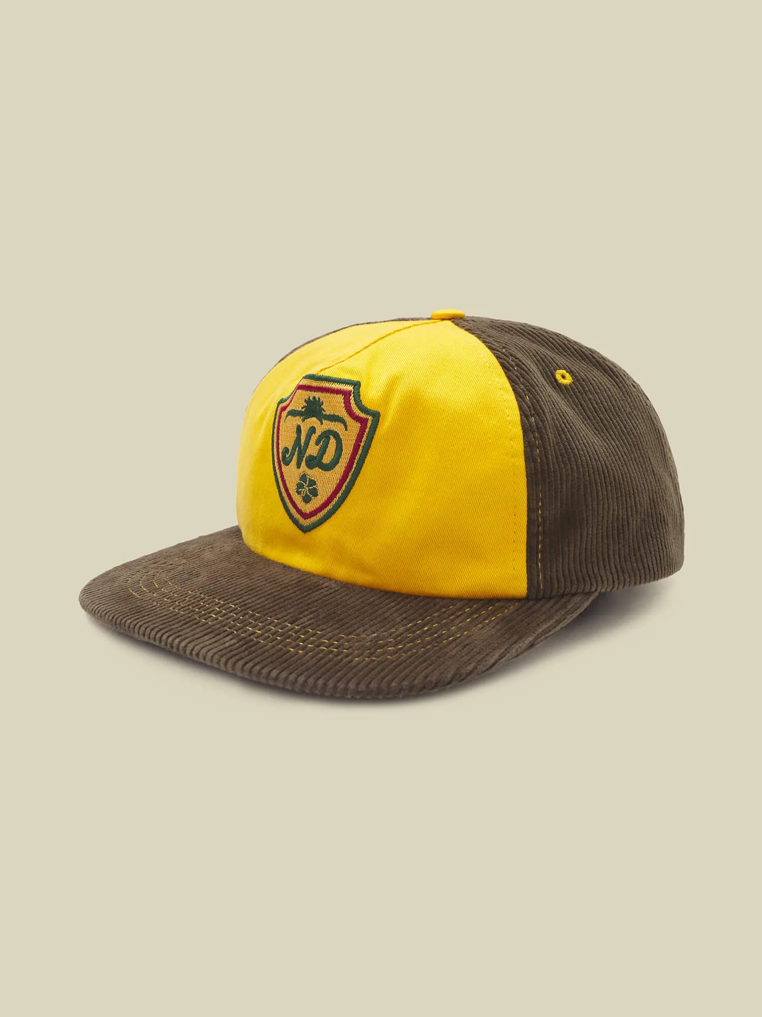 SHIELD CAP - GOLD/OLIVE sold by Nicholas Daley