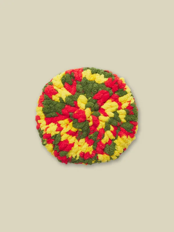 HAND KNITTED BERET - MARIGOLD made by Nicholas Daley