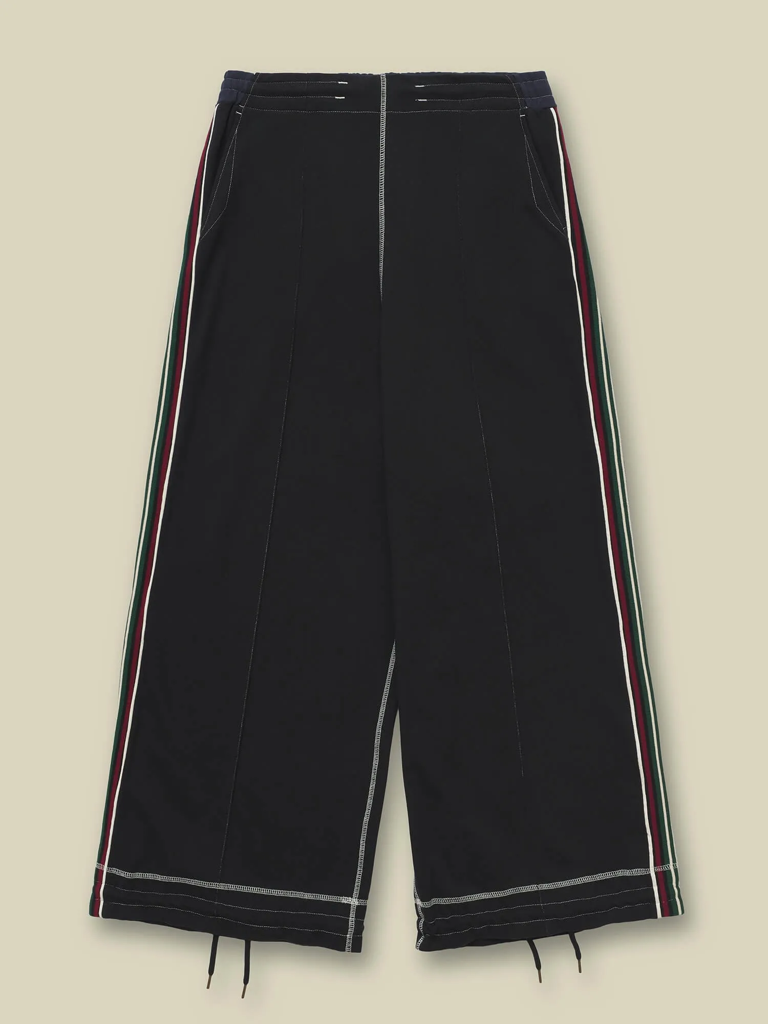 WIDE LEG TRACK PANT - MIDNIGHT sold by Nicholas Daley