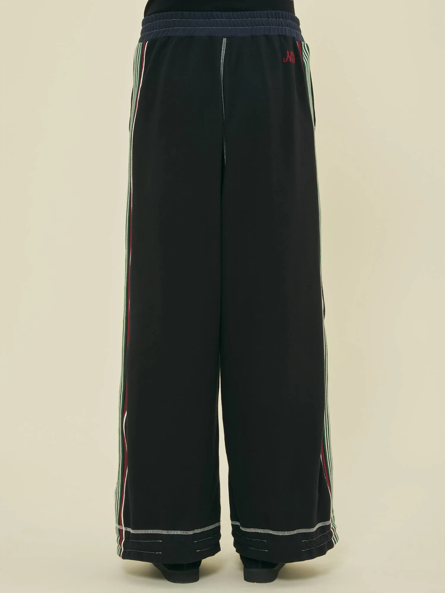 WIDE LEG TRACK PANT - MIDNIGHT sold by Nicholas Daley product image thumbnail 5