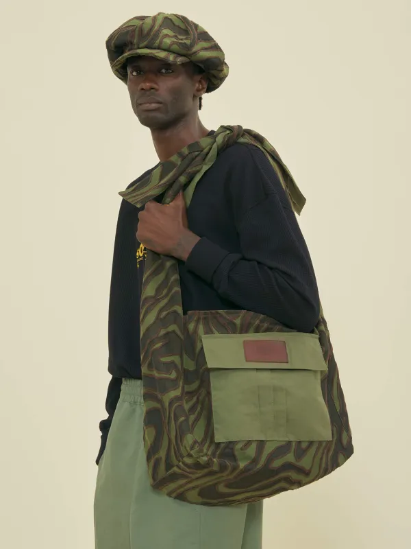 SLING TOTE BAG - OLIVE made by Nicholas Daley