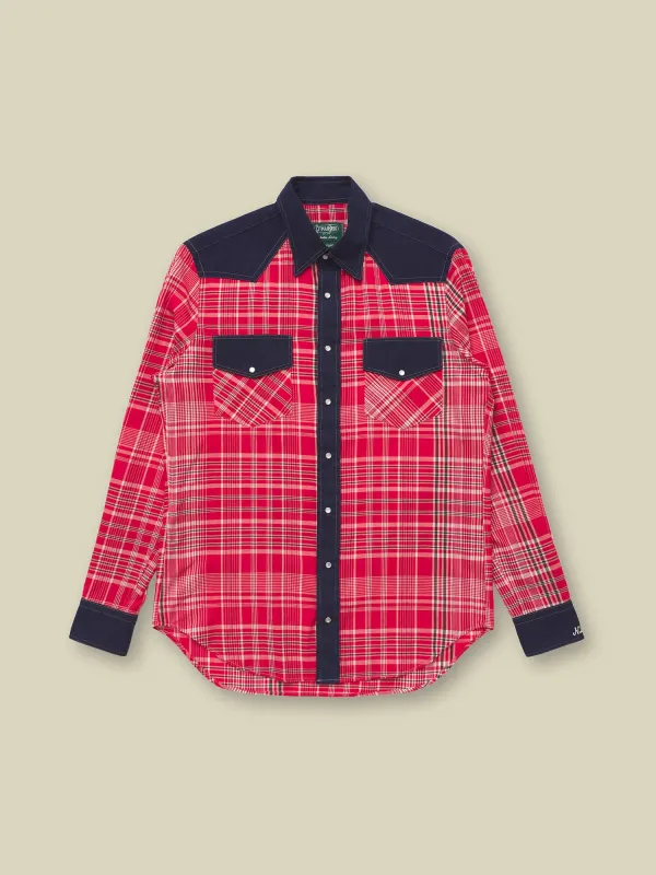 WESTERN SHIRT - ND MADRAS made by Nicholas Daley