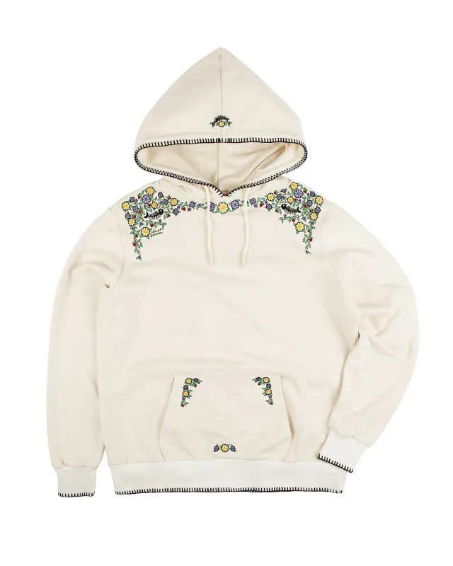 DSNY Flower Hoodie (cream) made by Dinner Service