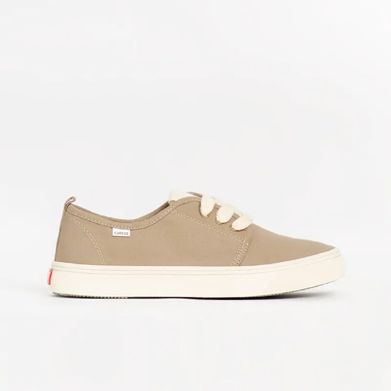 Tenis Mujer Patio Lona Caqui DISPONIBILIDAD INMEDIATA sold by Canvas