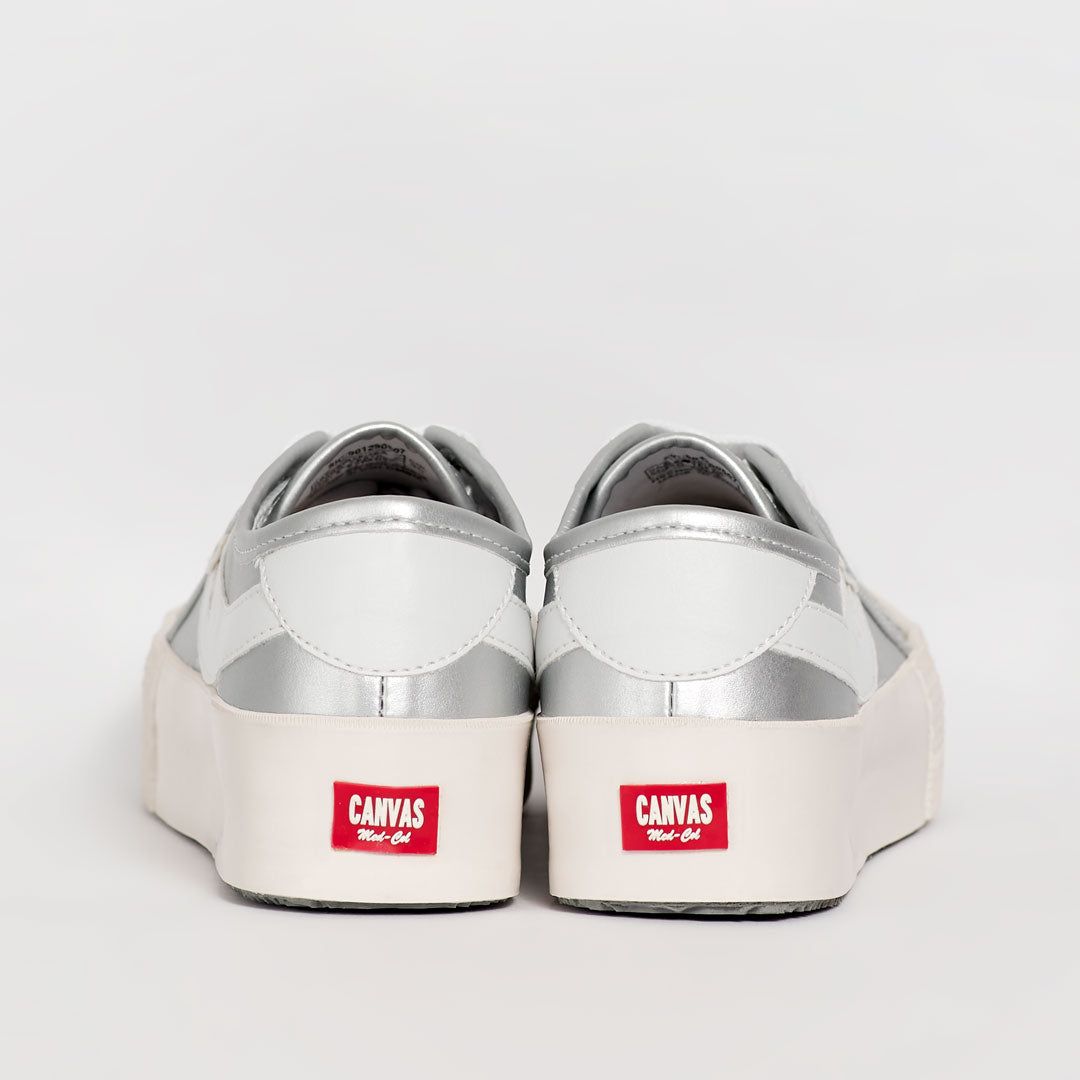 Tenis Mujer Pacific Plata x Blanco DISPONIBILIDAD INMEDIATA sold by Canvas product image thumbnail 4