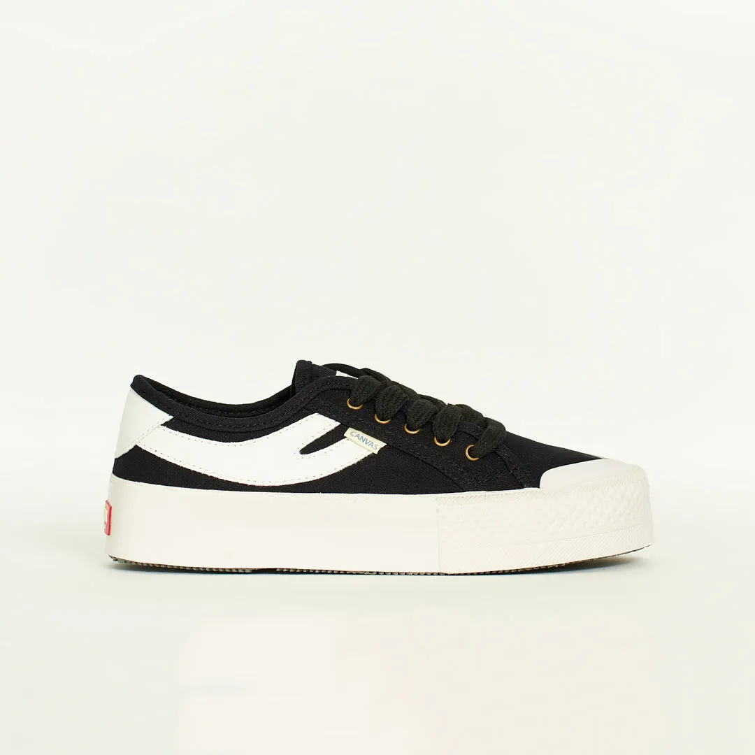 Tenis Mujer Pacific Negro x Blanco DISPONIBILIDAD INMEDIATA sold by Canvas