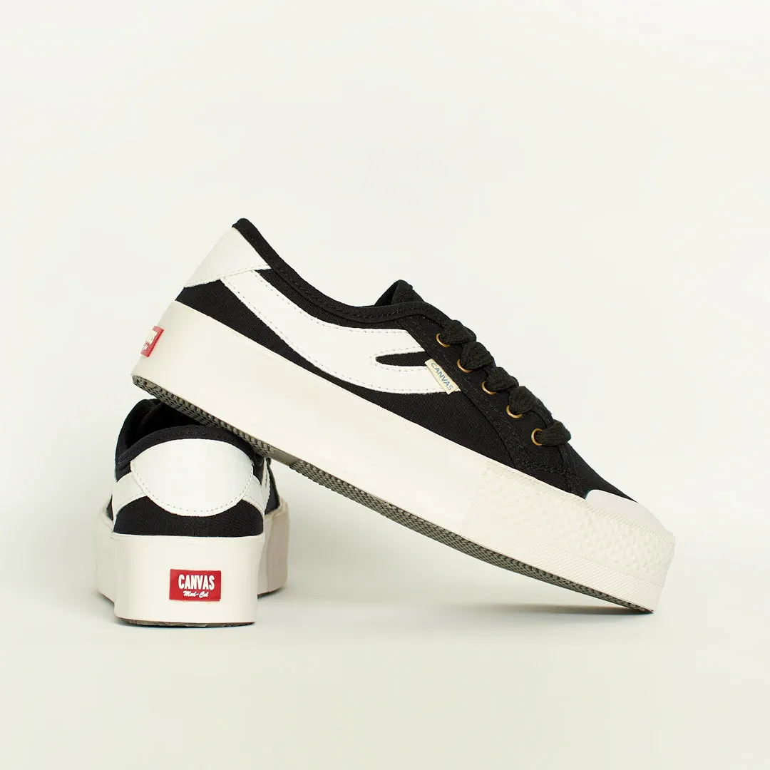 Tenis Mujer Pacific Negro x Blanco DISPONIBILIDAD INMEDIATA sold by Canvas product image thumbnail 3