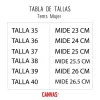 Tenis Mujer Urban Lona Negro sold by Canvas