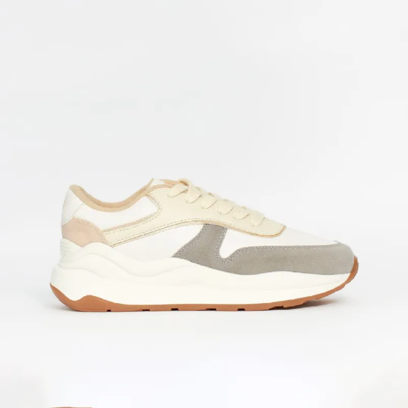 Tenis Mujer Jogger New Beige DISPONIBILIDAD INMEDIATA sold by Canvas