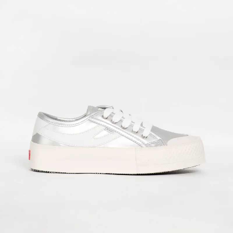 Tenis Mujer Pacific Plata x Blanco DISPONIBILIDAD INMEDIATA sold by Canvas