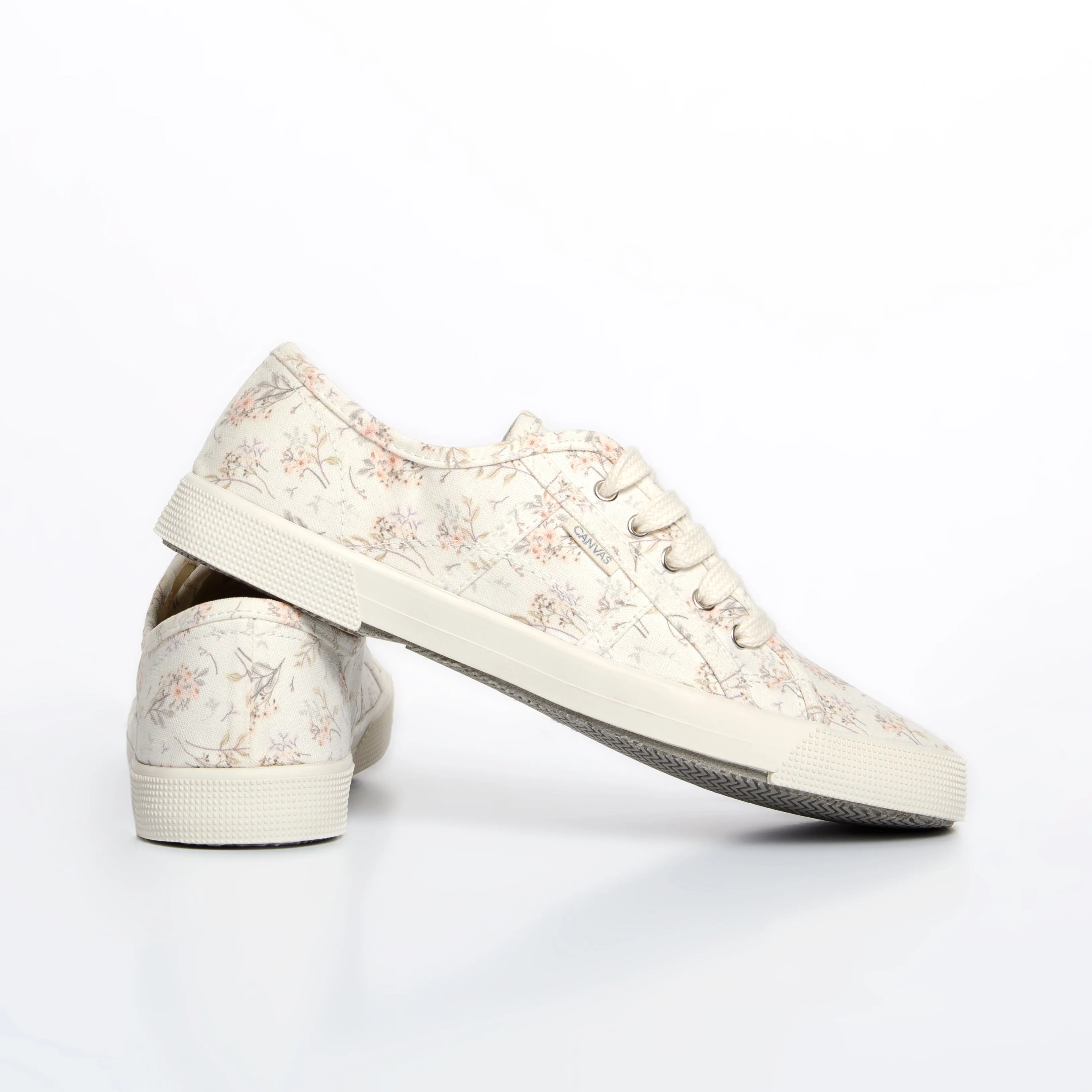 Tenis Mujer Iberia Floral Beige DISPONIBILIDAD INMEDIATA sold by Canvas product image thumbnail 3