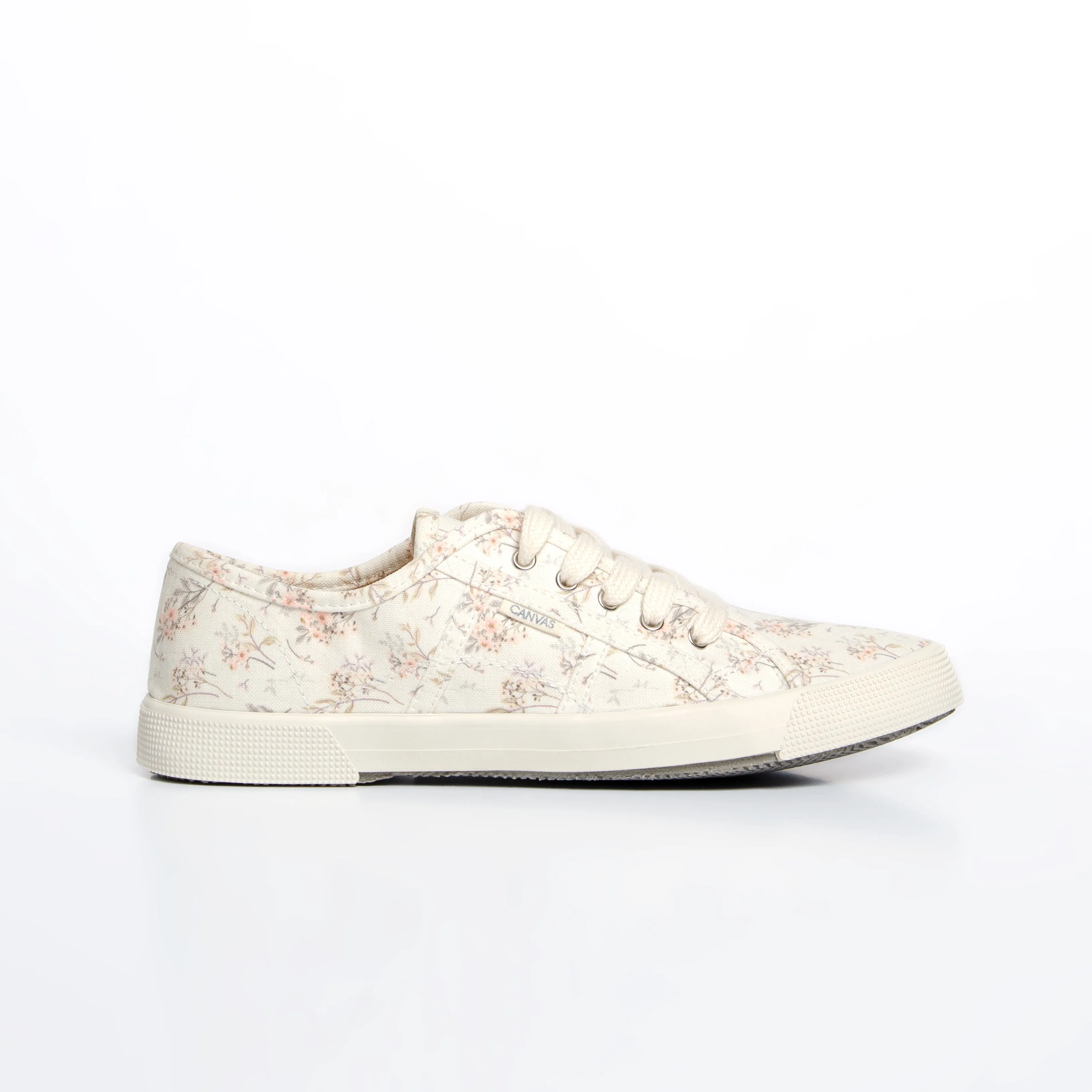 Tenis Mujer Iberia Floral Beige DISPONIBILIDAD INMEDIATA sold by Canvas