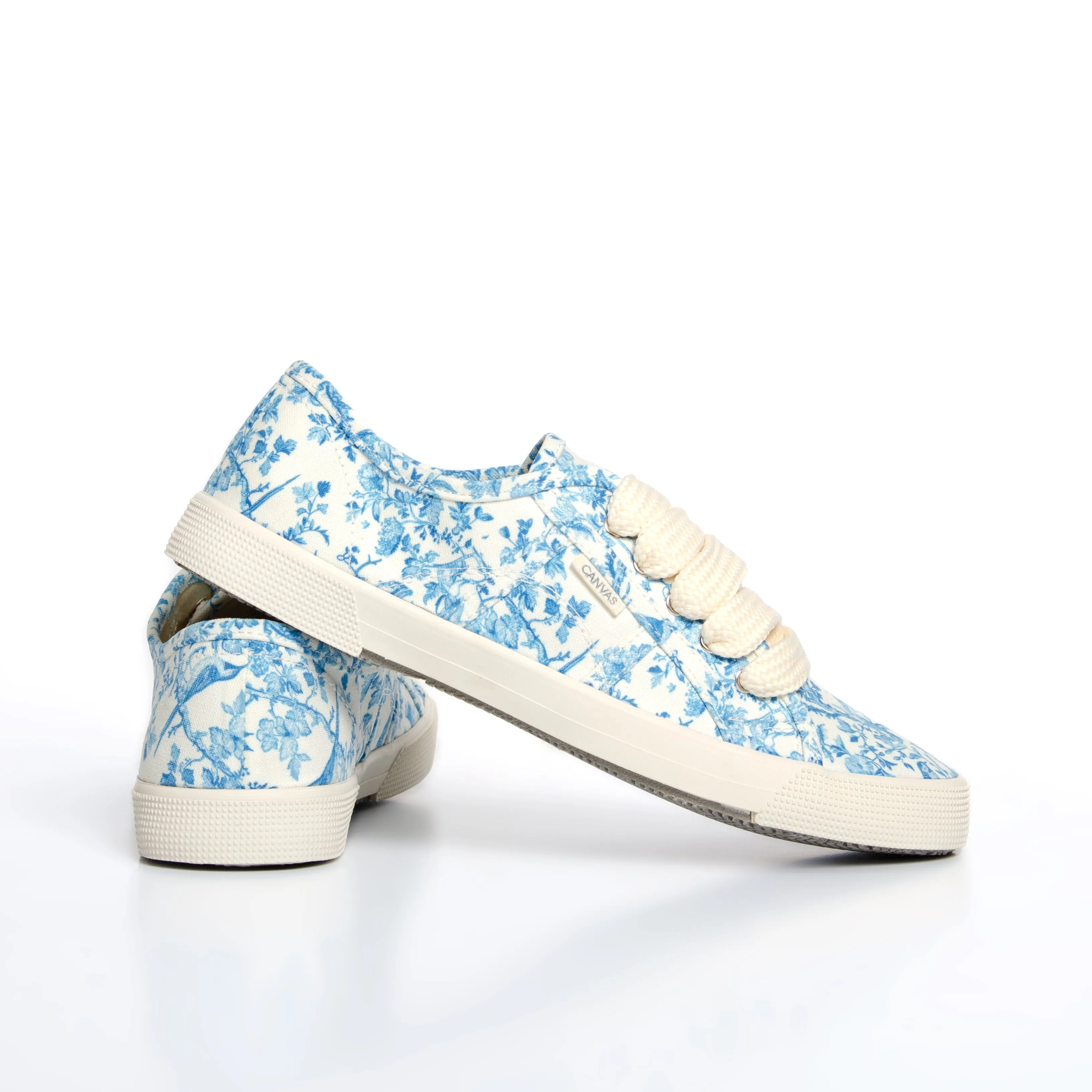 Tenis Mujer Iberia Flores Azules DISPONIBILIDAD INMEDIATA sold by Canvas product image thumbnail 3
