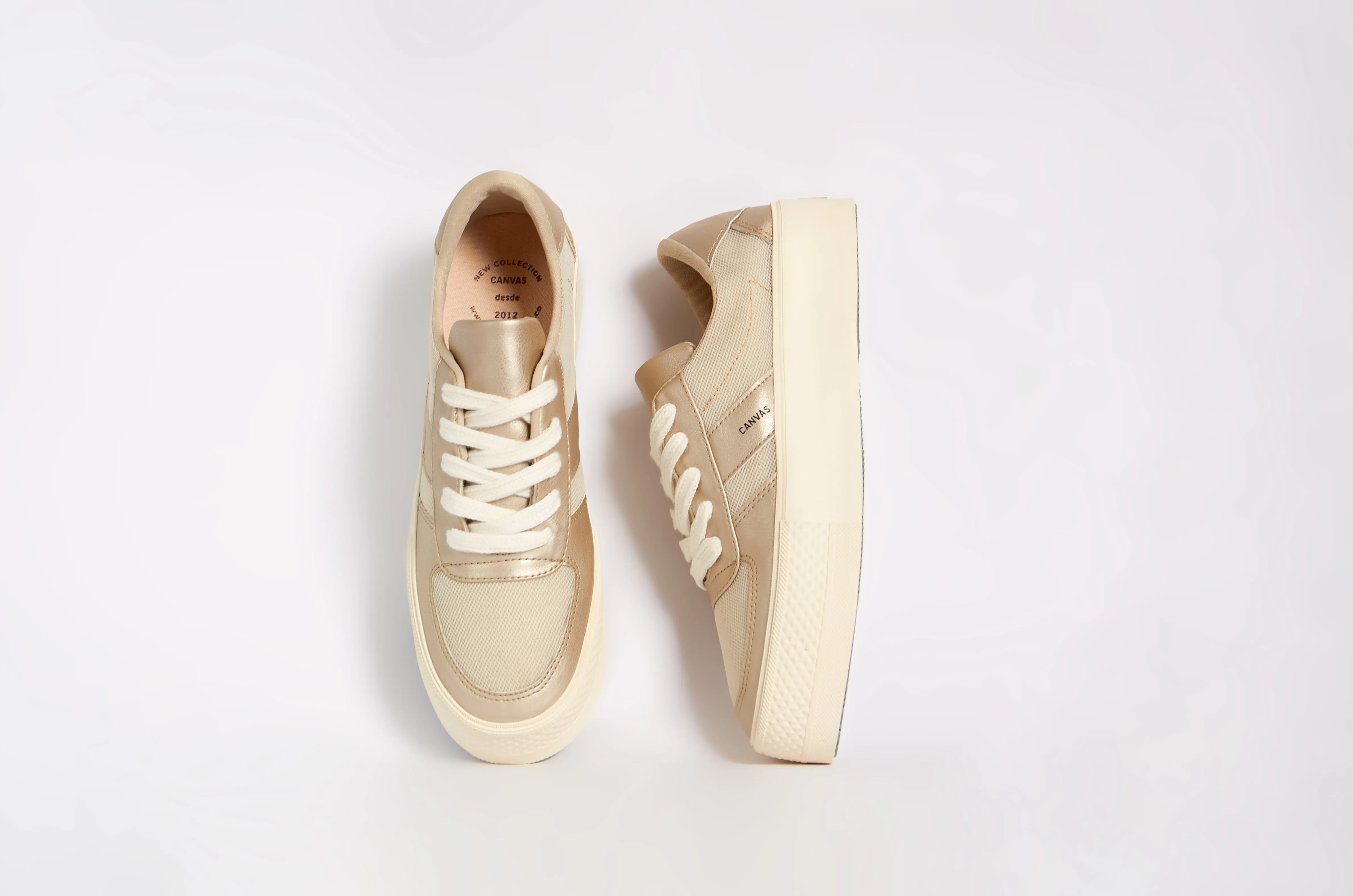 Tenis Mujer Mompox Champaña DISPONIBILIDAD INMEDIATA sold by Canvas