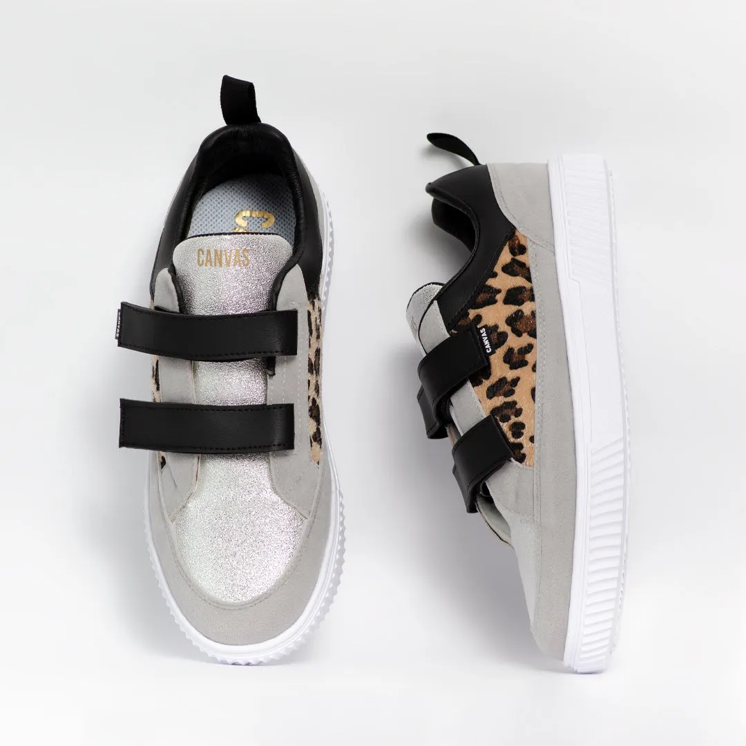 Tenis Mujer Silver Velcro Print DISPONIBILIDAD INMEDIATA sold by Canvas product image thumbnail 2