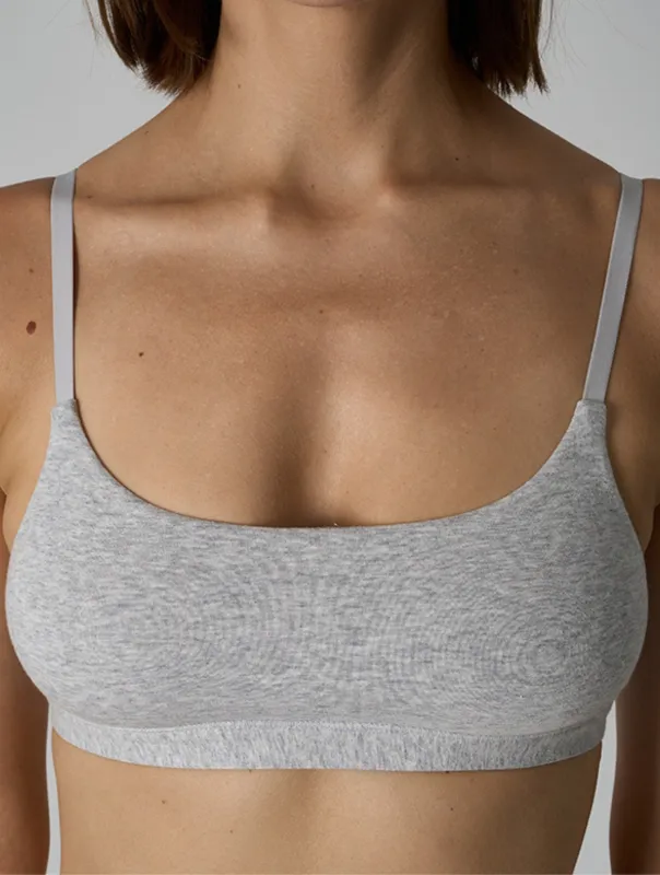 Cotton Essential Bralette sold by HeyShape
