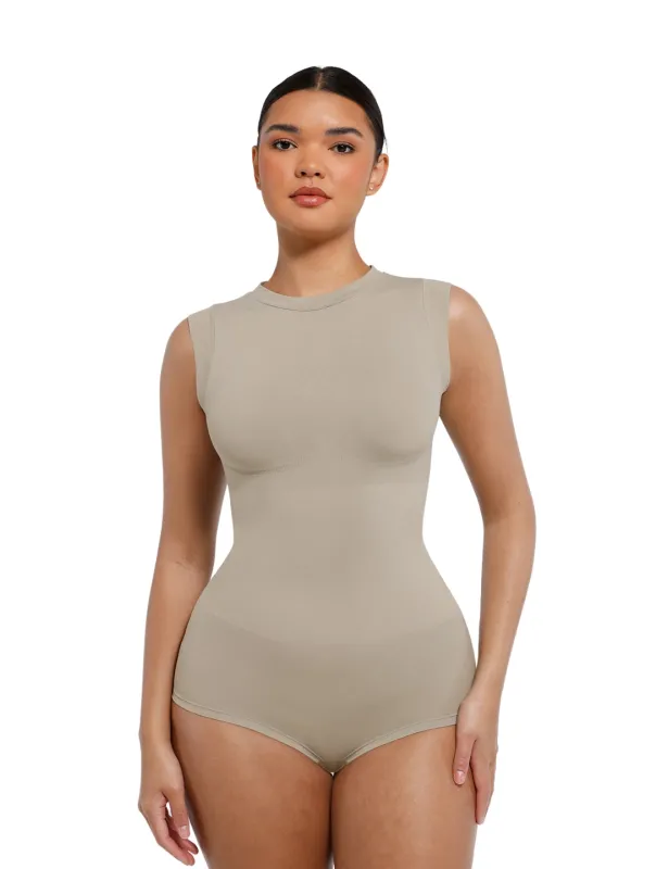 High Neck Sleeveless Bodysuit sold by HeyShape