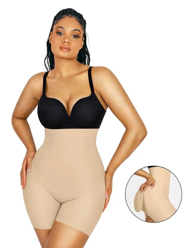 Ultra High Waisted BBL Shorts made by HeyShape