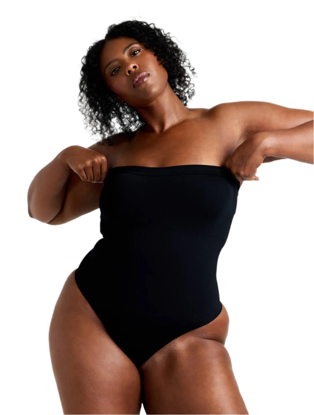 Strapless Thong Bodysuit sold by HeyShape product image thumbnail 5