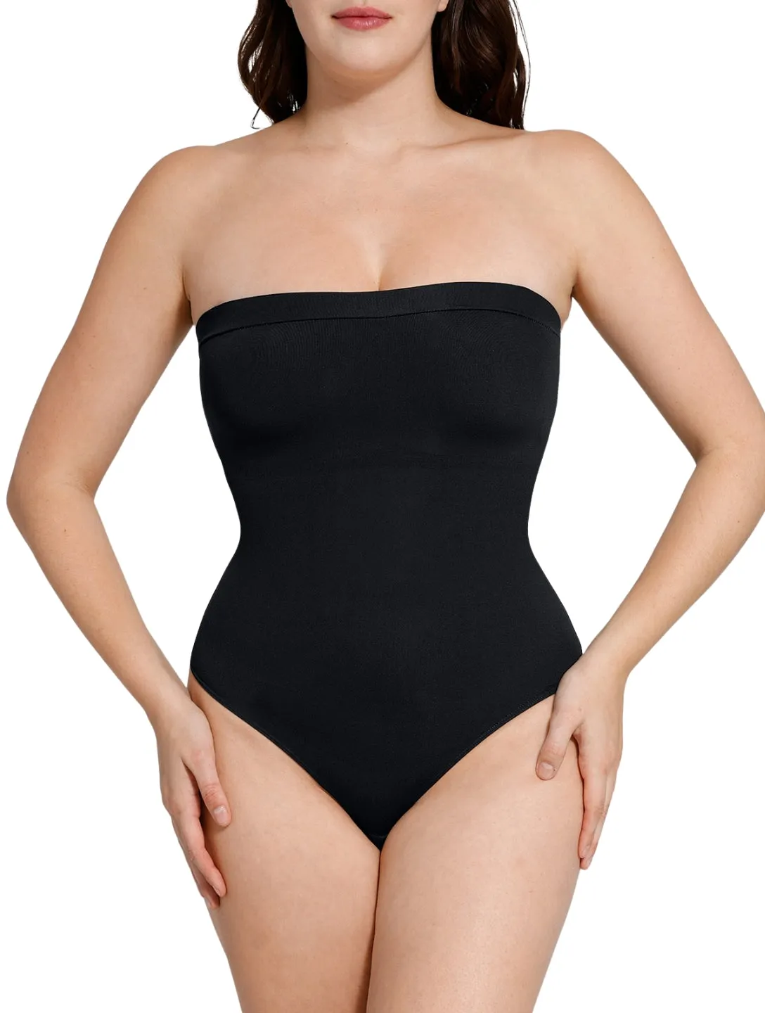 Strapless Thong Bodysuit sold by HeyShape product image thumbnail 3