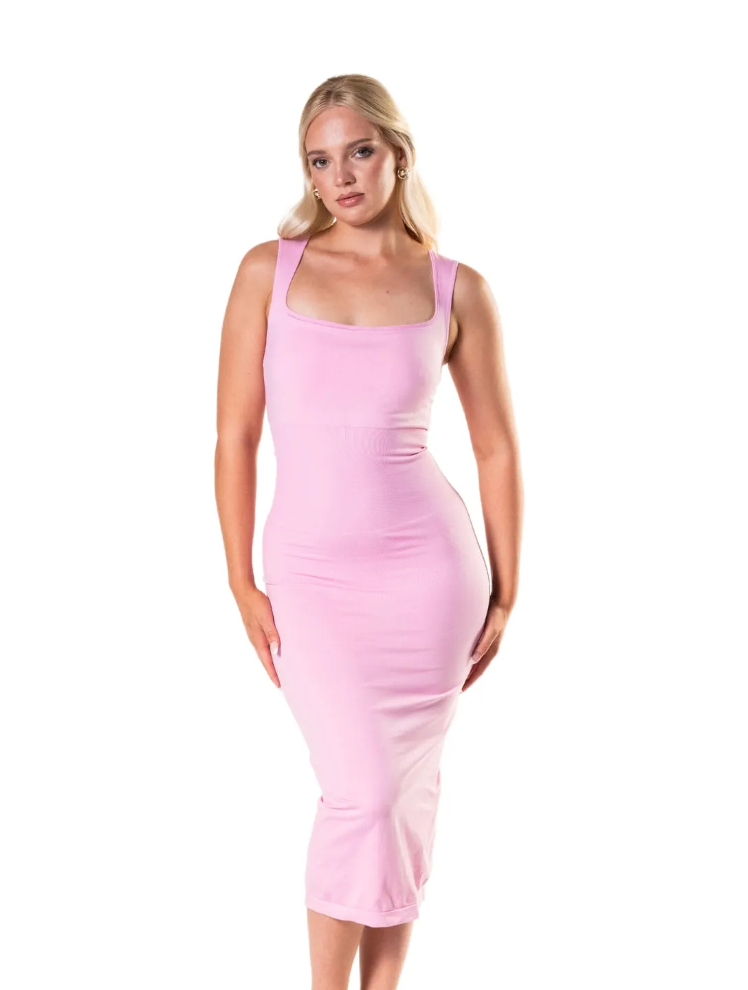 Square Neck Shapewear Dress sold by HeyShape