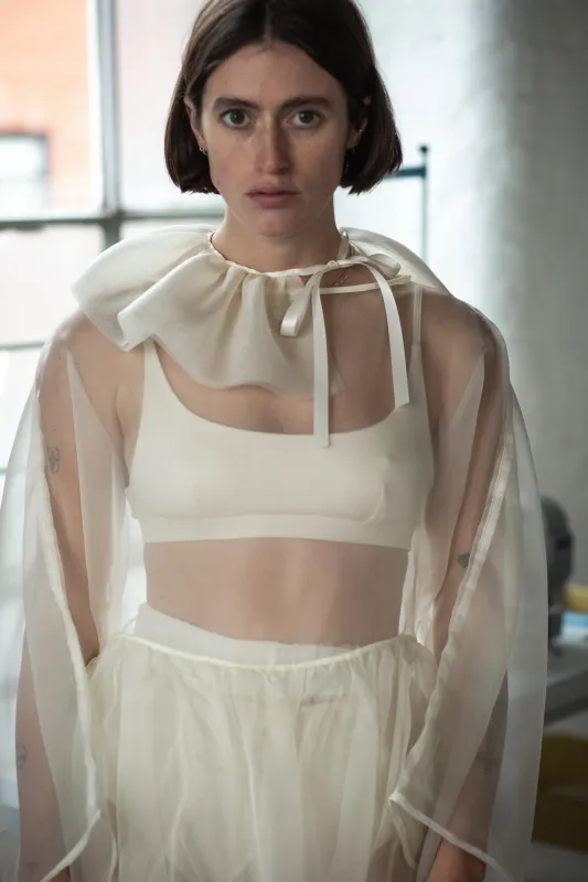 Piero Organza Collar made by Emiko Studios
