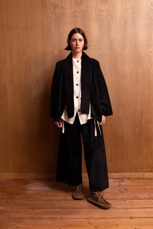 Puritsū Pants in Cord sold by Emiko Studios