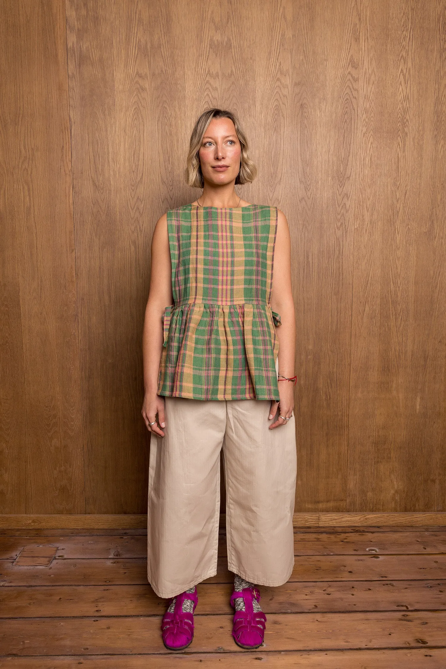 Kamotsu Pants in Clay sold by Emiko Studios