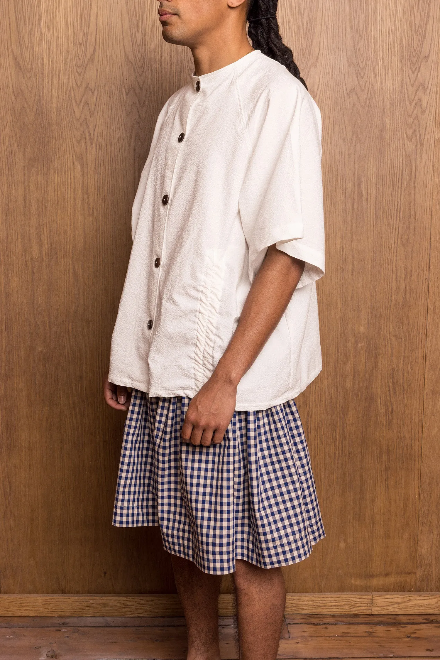 Kinchaku Shirt in off-White sold by Emiko Studios product image thumbnail 2