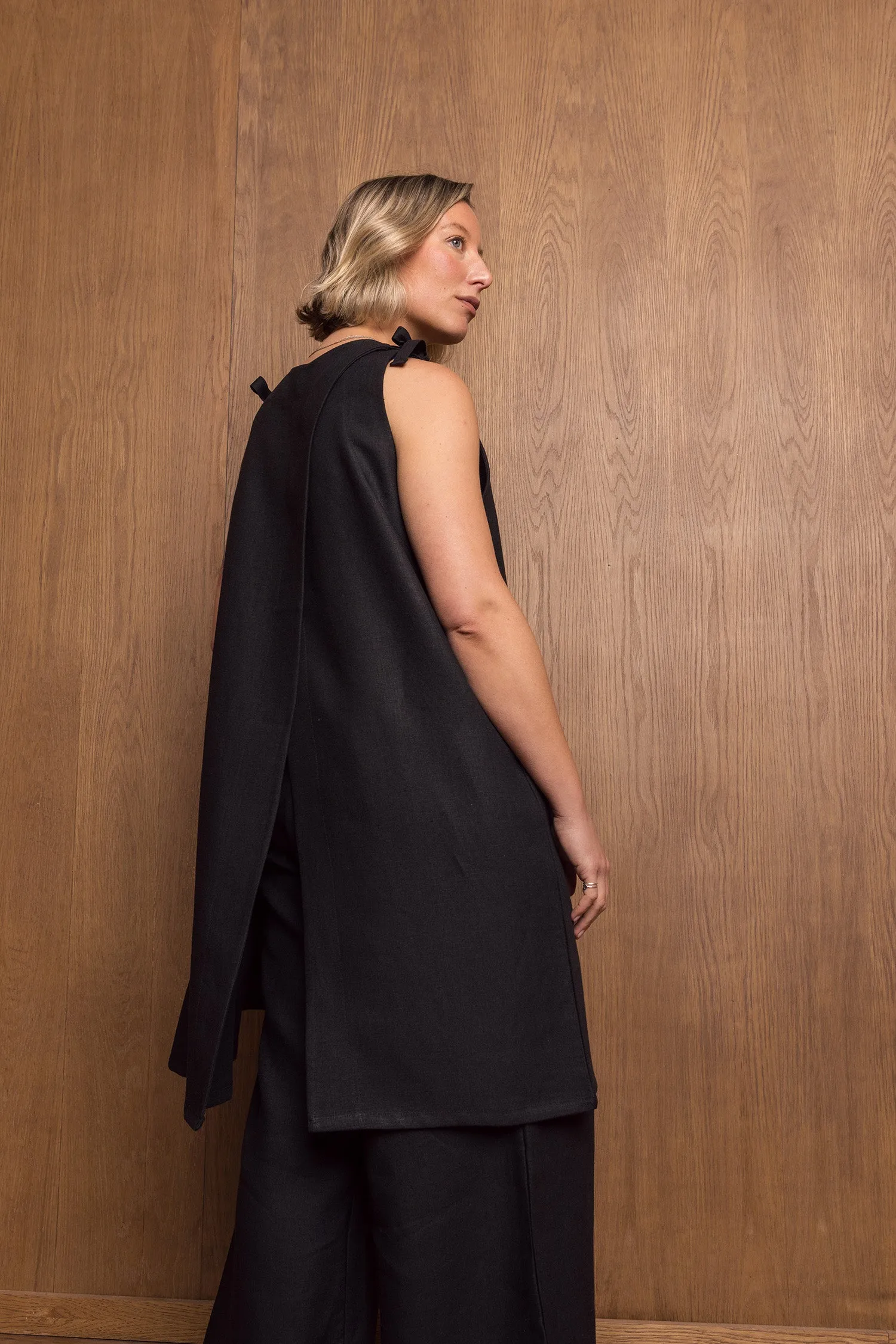 Ni Tunic in Black sold by Emiko Studios product image thumbnail 4