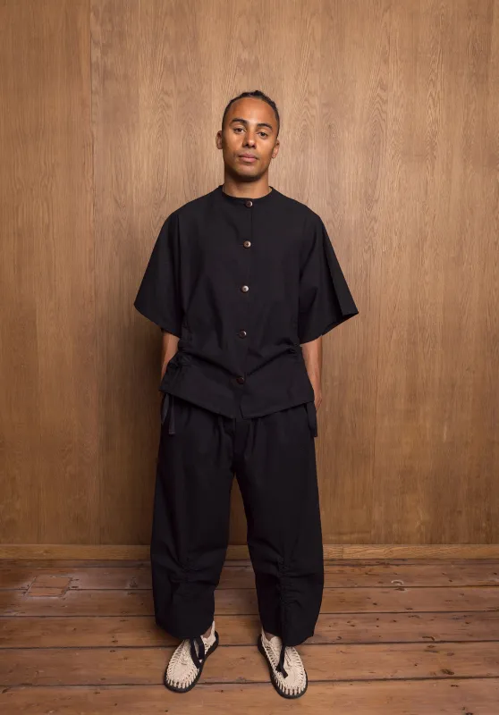 Kinchaku Pants in Black sold by Emiko Studios