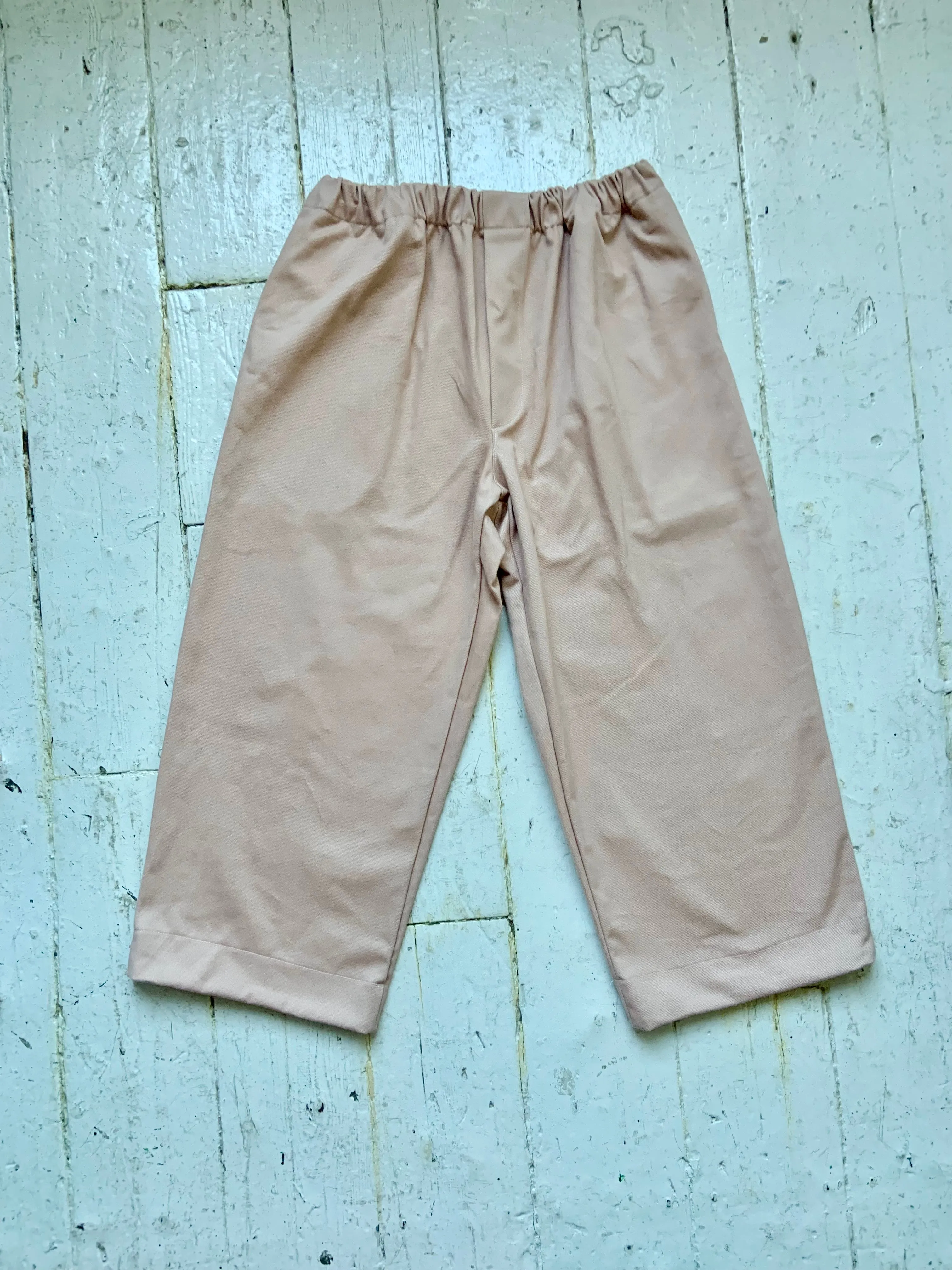 Sana Pants in Pink Denim Limited Edition (L-XL) sold by Emiko Studios product image thumbnail 2