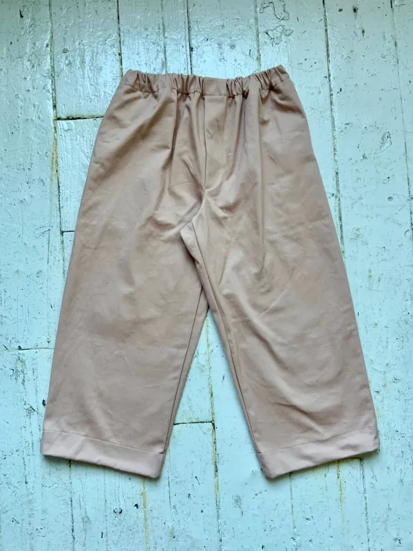 Sana Pants in Pink Denim Limited Edition (L-XL) sold by Emiko Studios