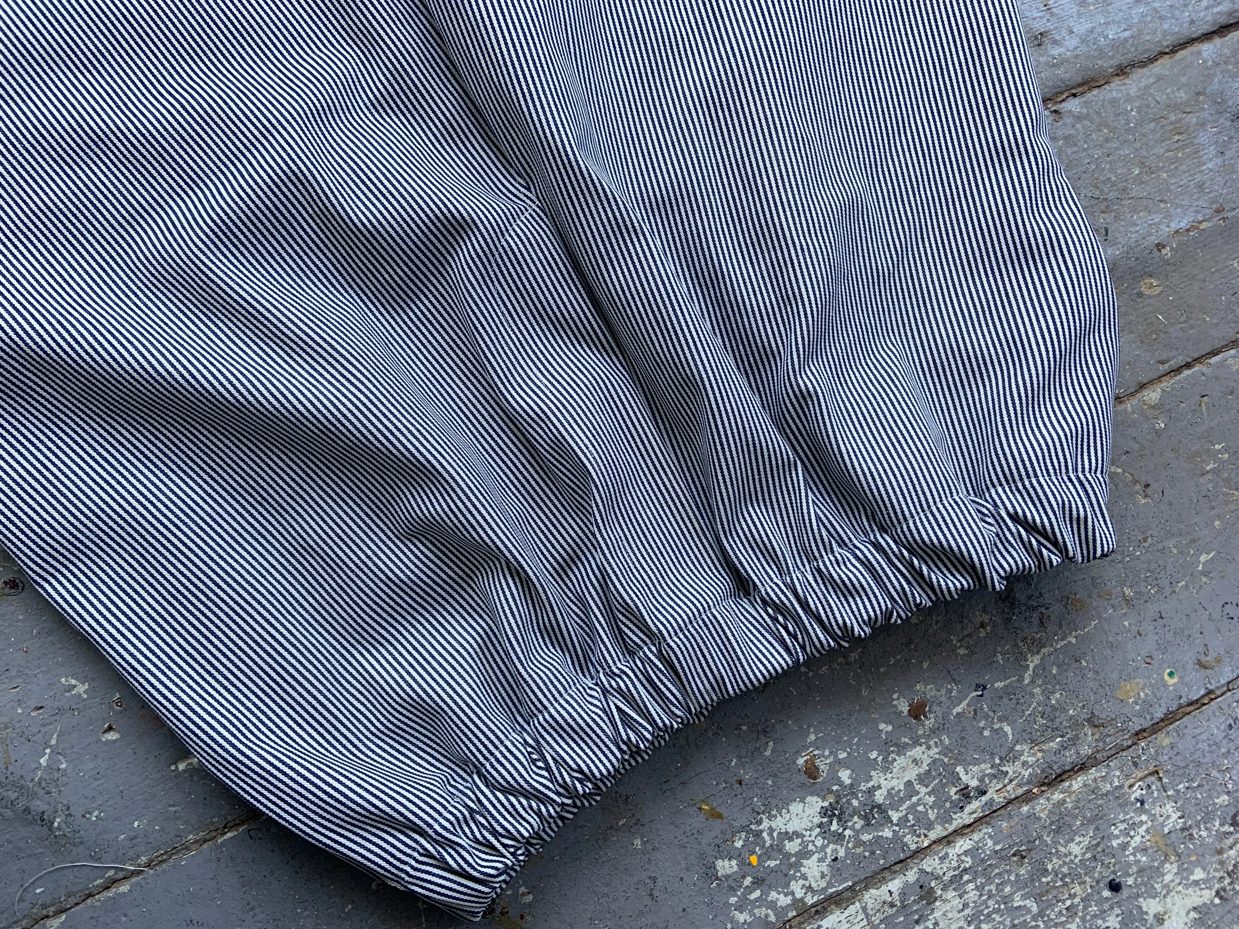 Sana Pants in Striped Denim Limited Edition (L-XL) sold by Emiko Studios product image thumbnail 2