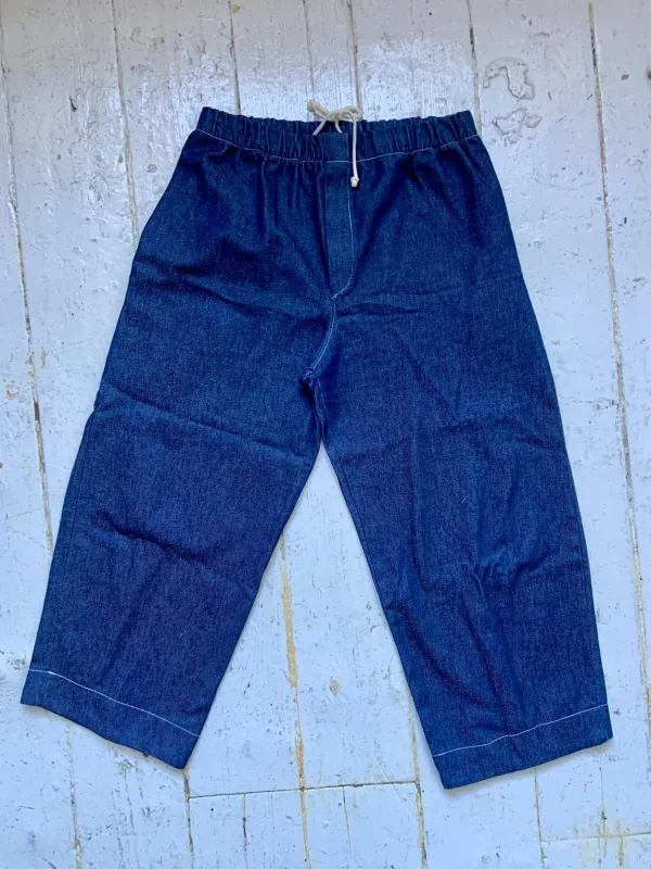 Indigo Sana Pants Archive Piece (M-L) sold by Emiko Studios