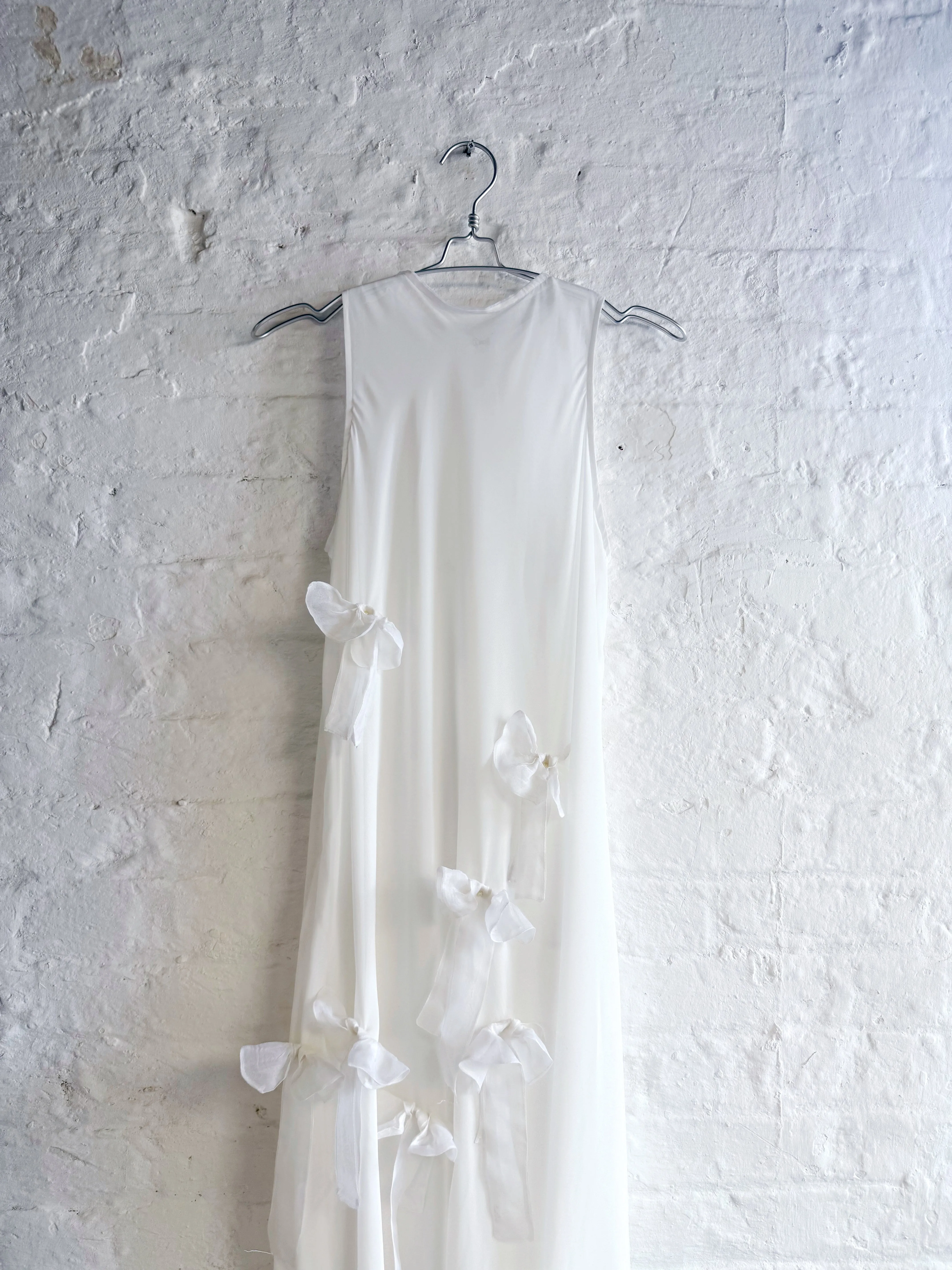 Ivory Bow Dress sold by Emiko Studios product image thumbnail 2