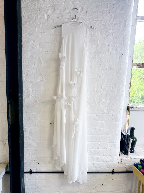 Ivory Bow Dress sold by Emiko Studios