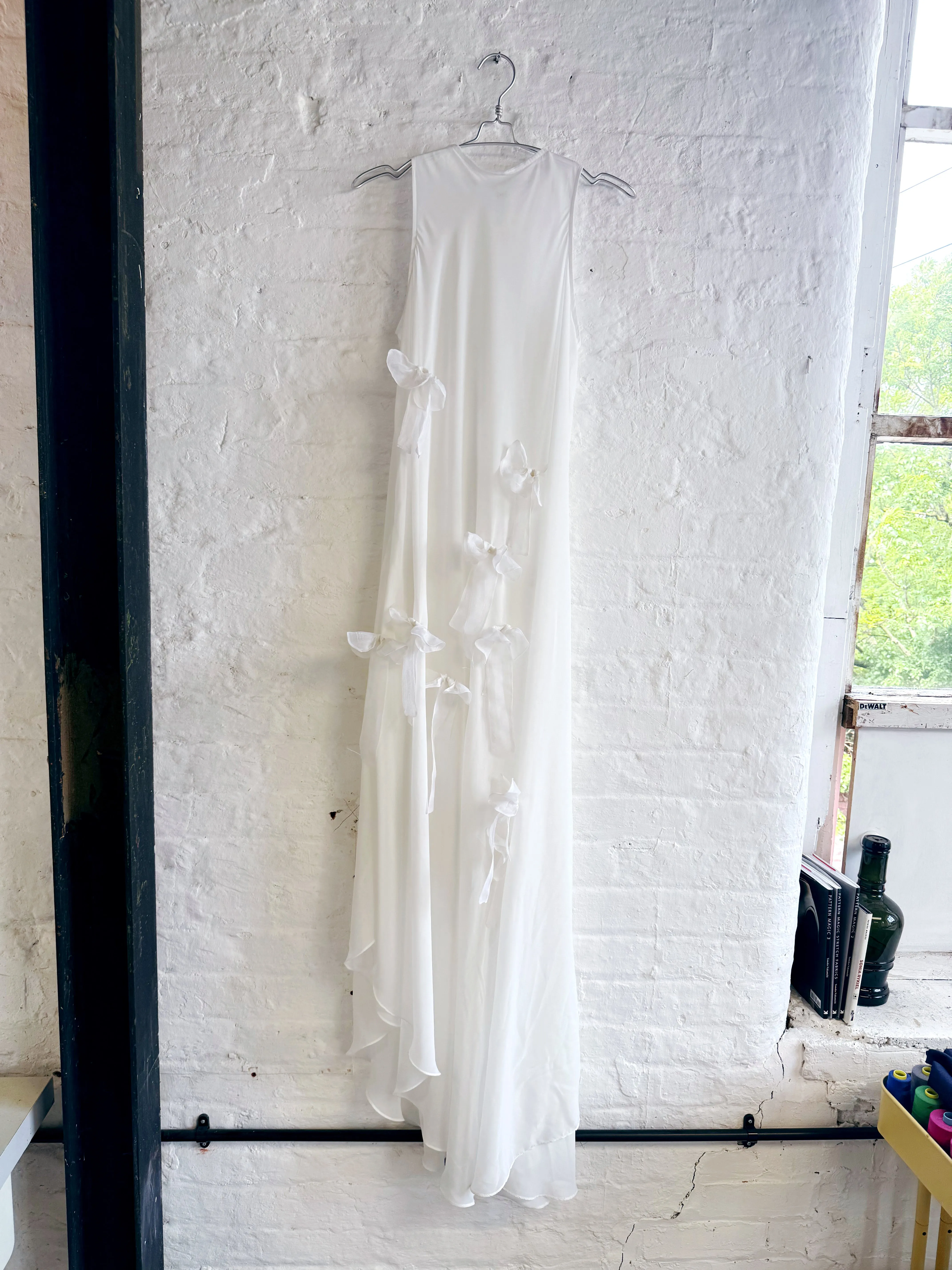 Ivory Bow Dress sold by Emiko Studios