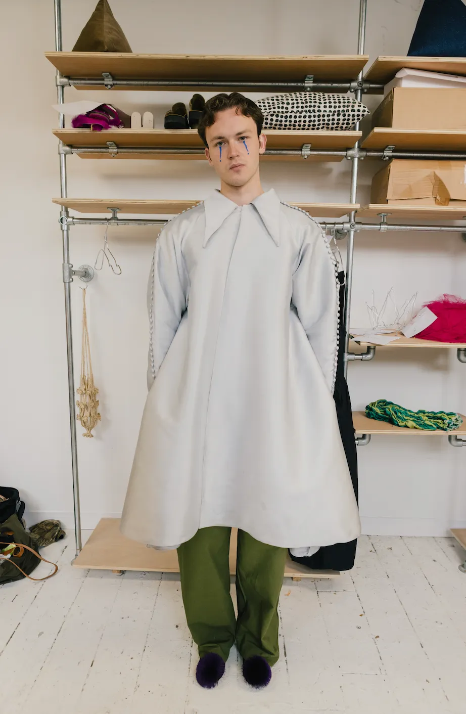 Satin Coat sold by Emiko Studios product image thumbnail 3