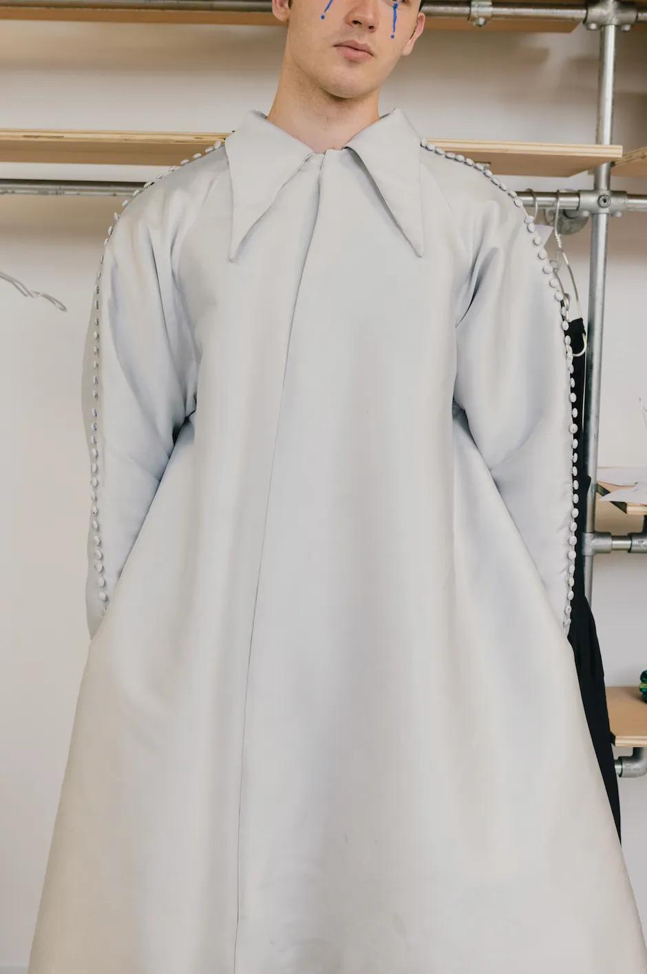 Satin Coat sold by Emiko Studios product image thumbnail 4