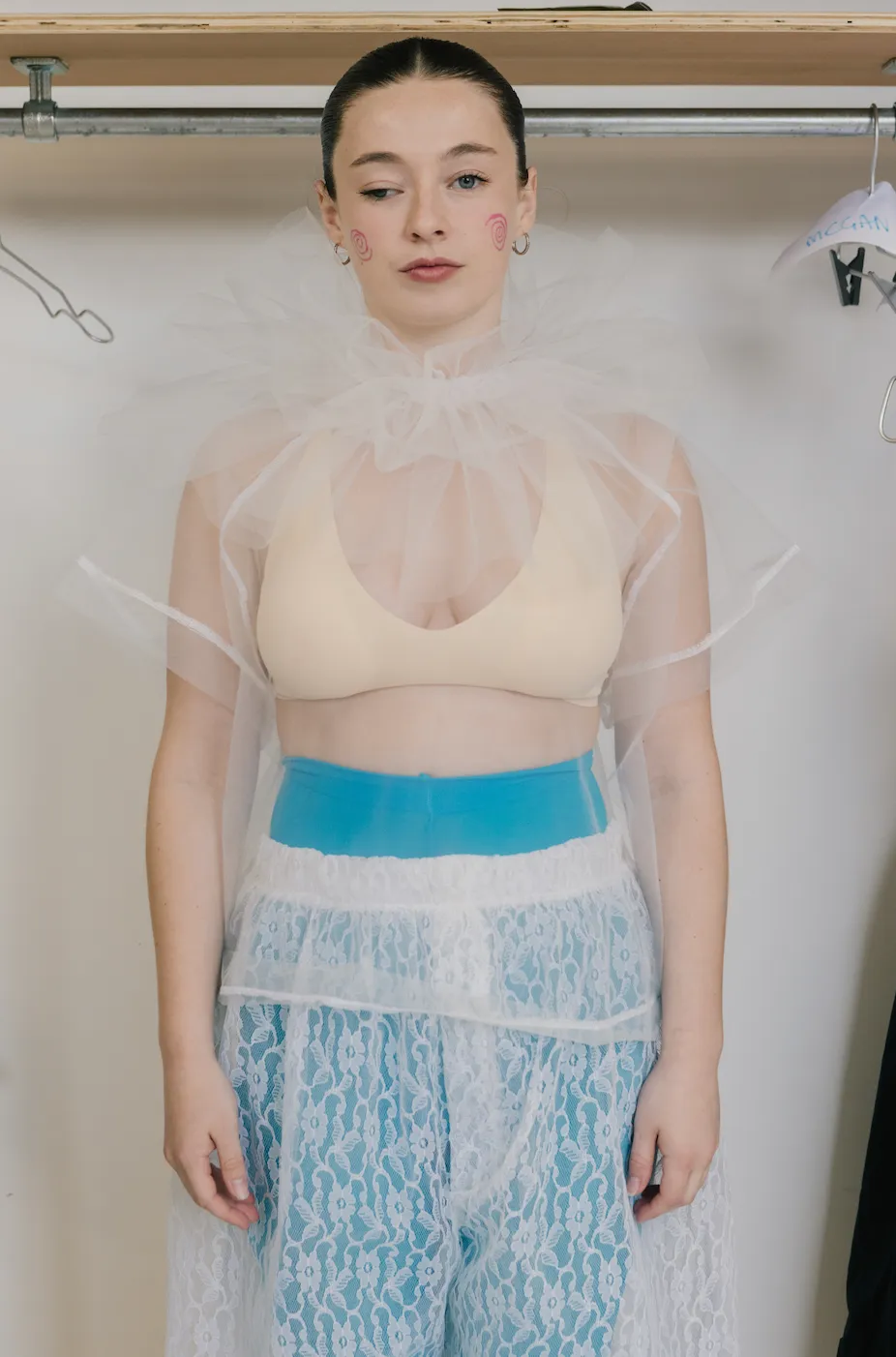 White Clown Tee sold by Emiko Studios product image thumbnail 5