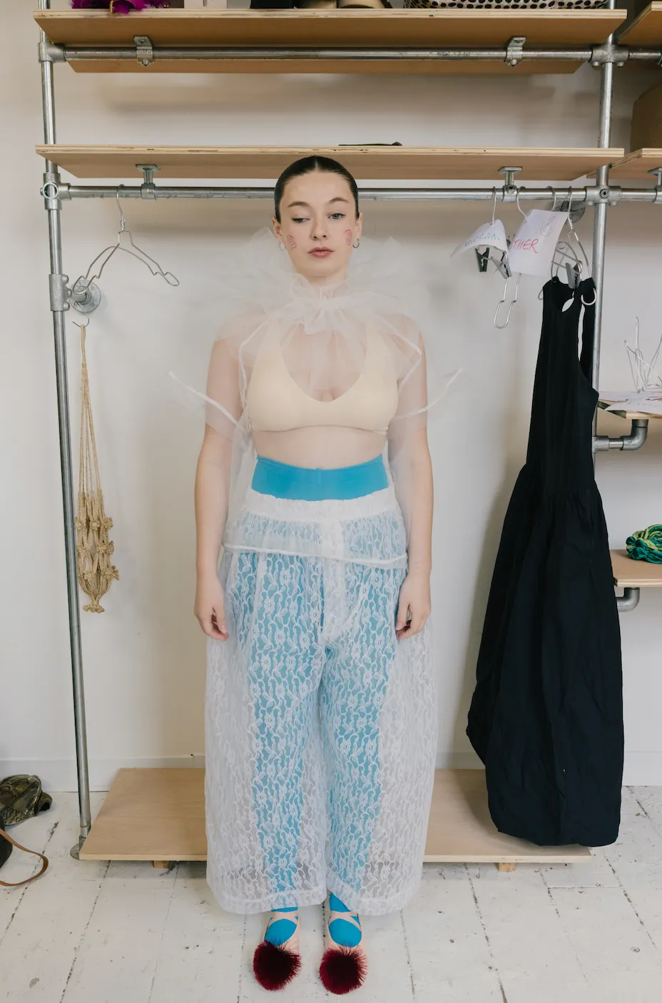 White Clown Tee sold by Emiko Studios product image thumbnail 3