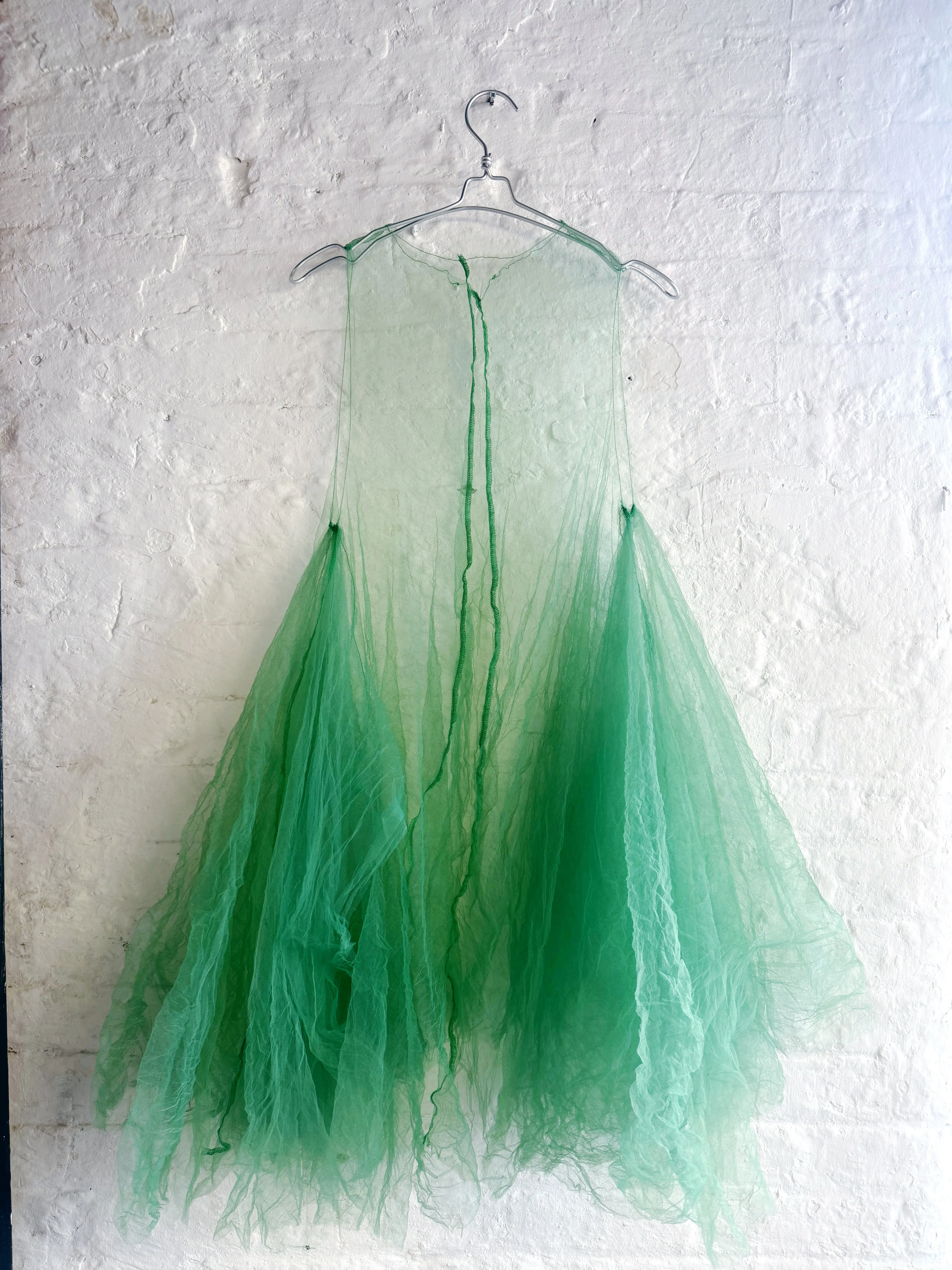 Green Tulle Dress sold by Emiko Studios product image thumbnail 3