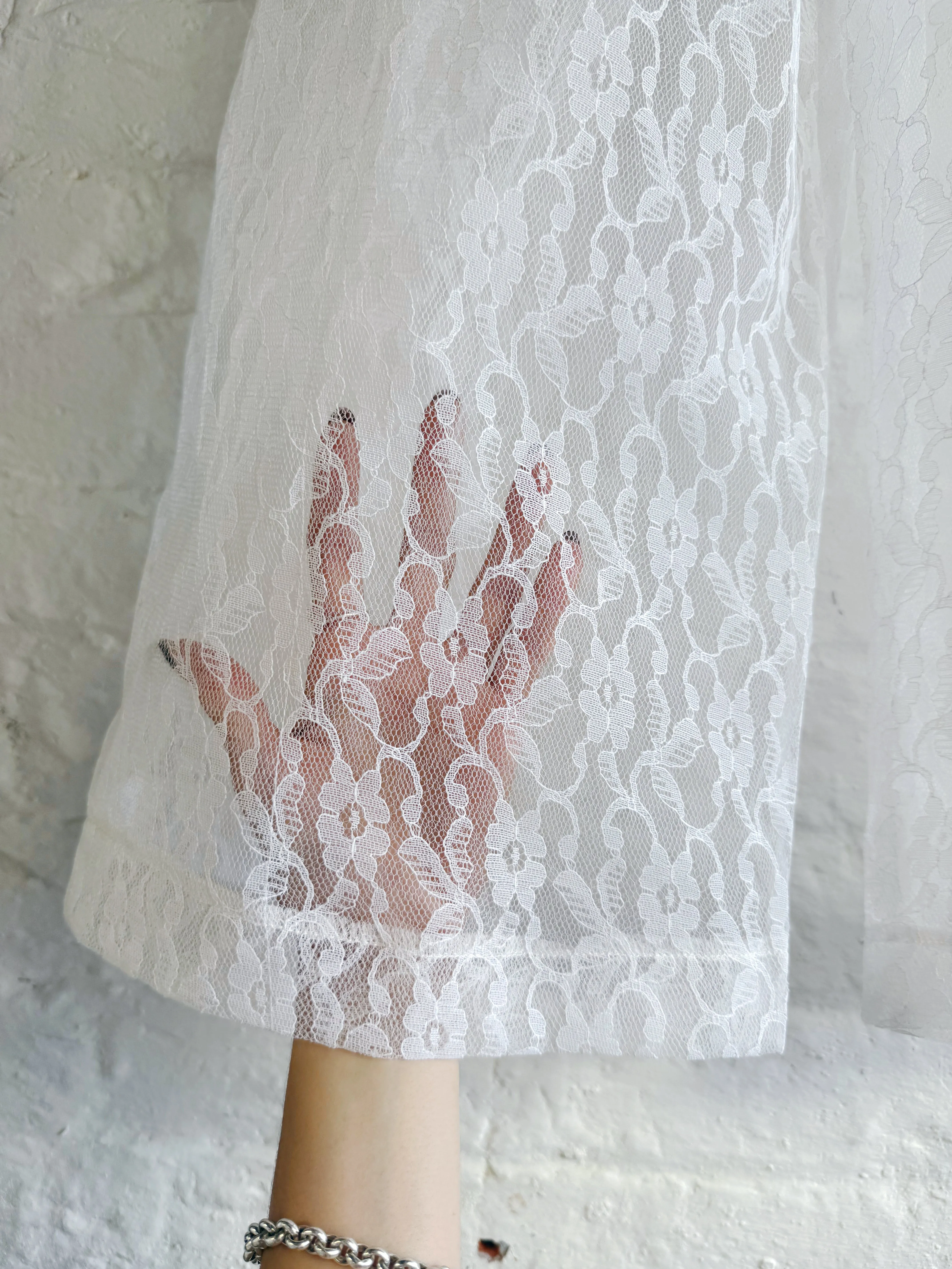 Lace Wide Trousers sold by Emiko Studios product image thumbnail 2