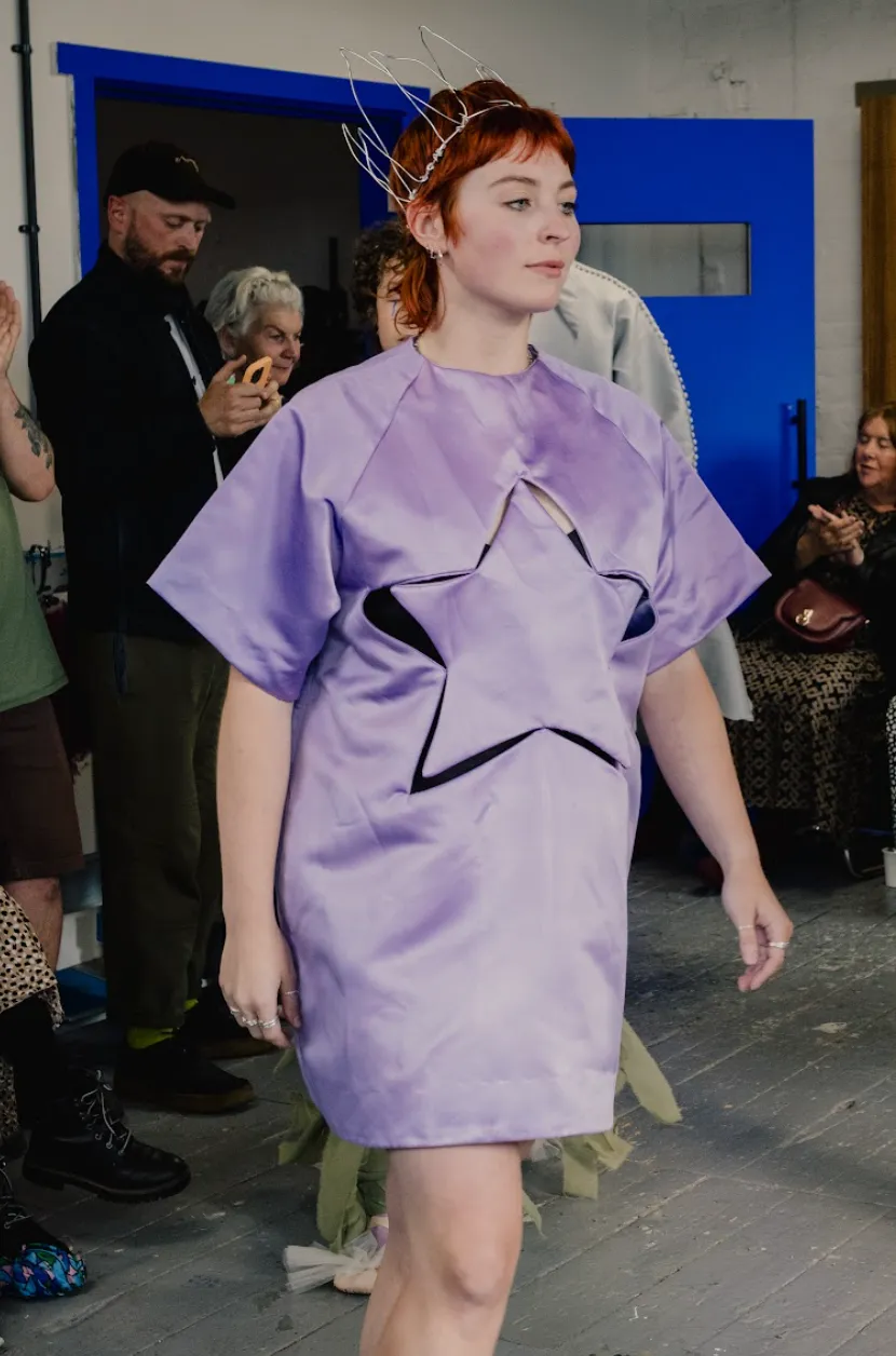 Purple Star Dress sold by Emiko Studios product image thumbnail 5