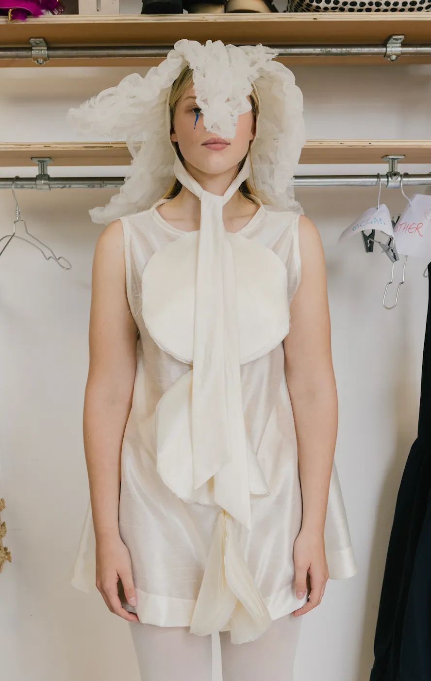 Ivory Circle Dress sold by Emiko Studios product image thumbnail 5