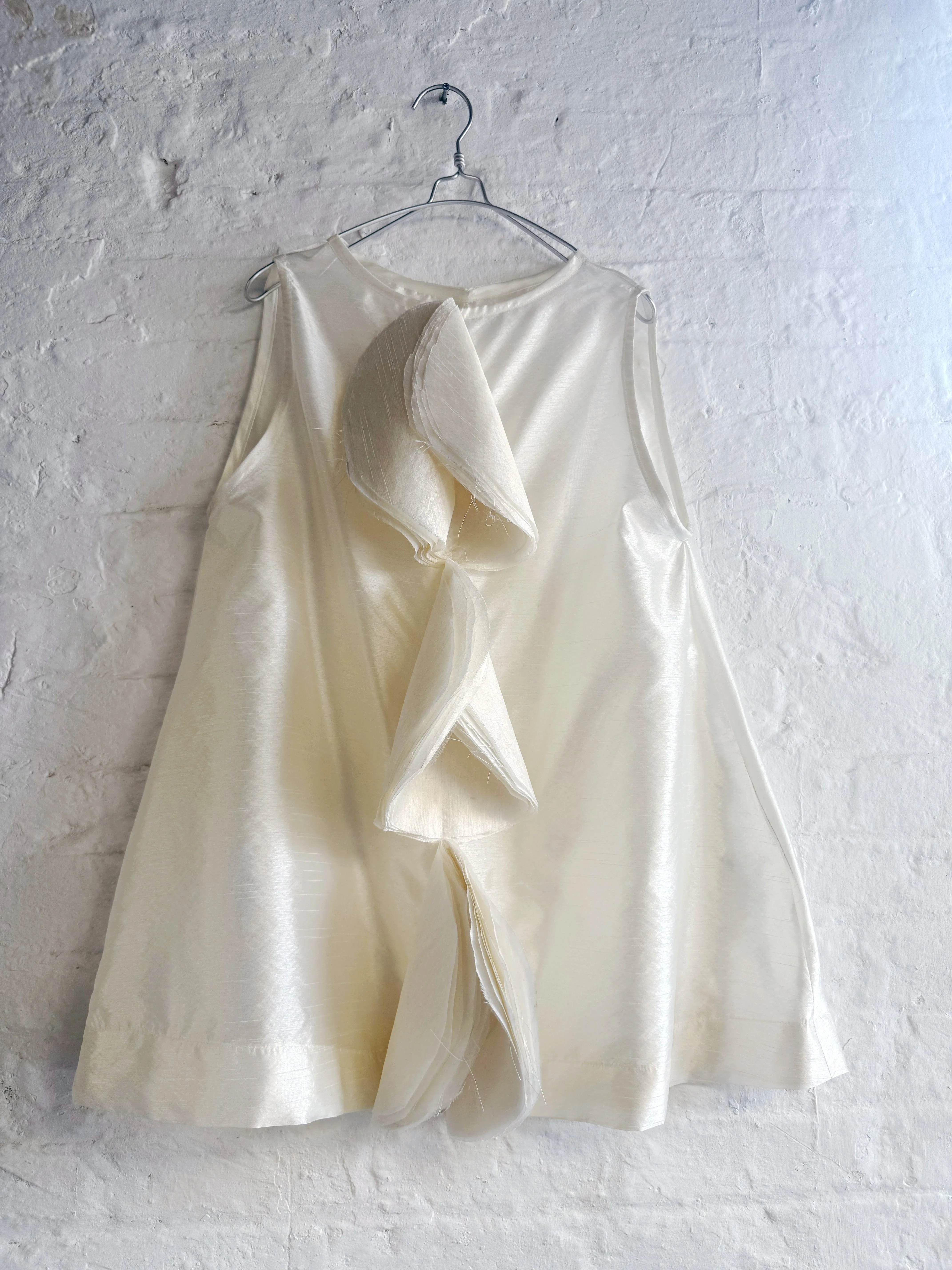 Ivory Circle Dress sold by Emiko Studios product image thumbnail 2